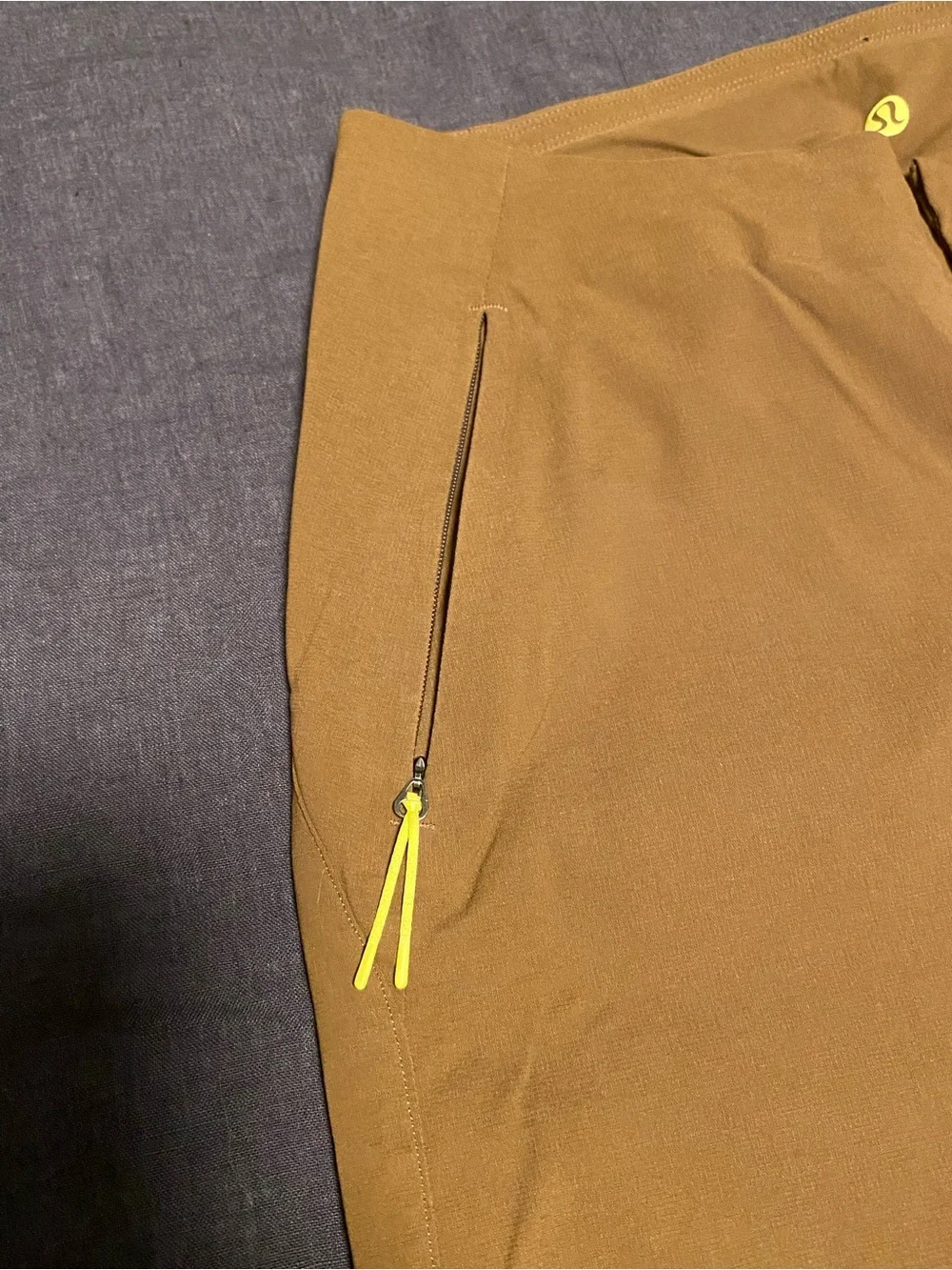 lululemon athletica Lab Straight-Leg Pants in Caramel